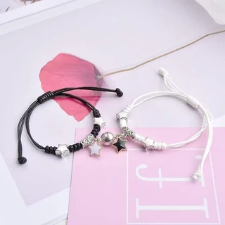 สร้อยข้อมือคู่รักมีแม่เหล็ก เหมาะเป็นของขวัญวันครบรอบ วันเกิด และวันวาเลนไทน์