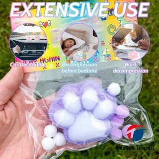 ของเล่นแมวบีบมือรูปอุ้งเท้าแมว Cute Cat Paw Squishy ของเล่นการ์ตูน Mochi นุ่มช้า Rebound ใหม่ Kawaii Fidget ของขวัญวันเกิด