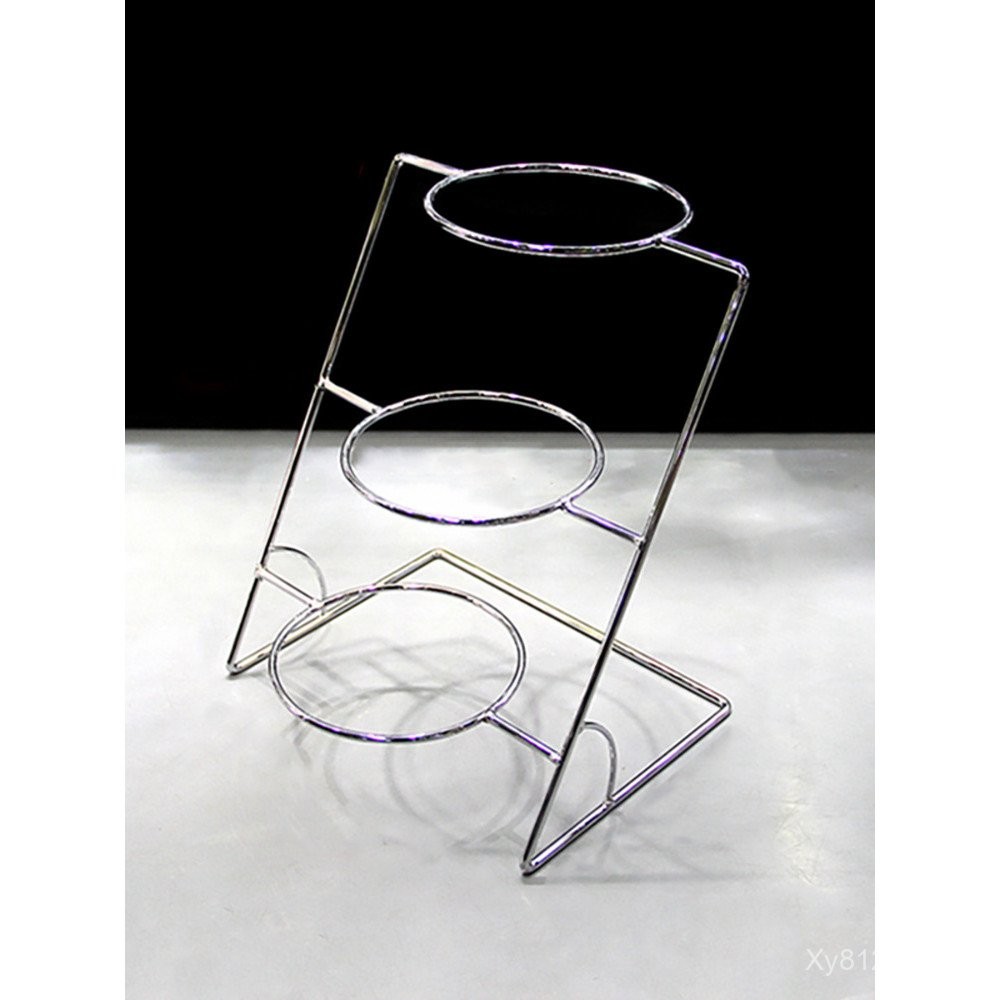 จานหม้อไฟชั้นวางจานจอแสดงผลหลายชั้นสามชั้นจานด้านข้างจานปรุงรสจาน Mingguo โต๊ะเก็บจานจาน 71TX JGQ3