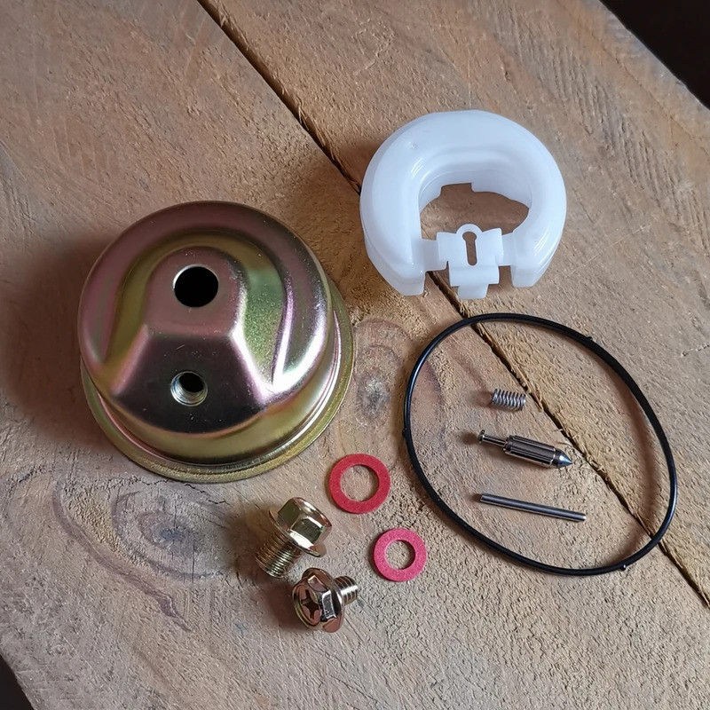 1 แพ็คชุดชามคาร์บูเรเตอร์ GX240 GX270 GX390 KOHLER CH270 CH395 CH390 รวมชาม, ปะเก็น, Float, Pin, สกร