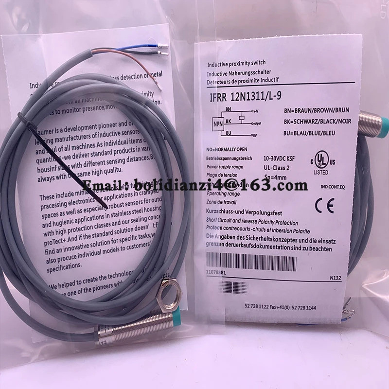 เซ็นเซอร์ใหม่สําหรับ Proximity Switch 12N33T1/S14L-9 12N37T1/S14L-9 12N37T1/L-9 IFRR 12P37T1/L-9 ในส