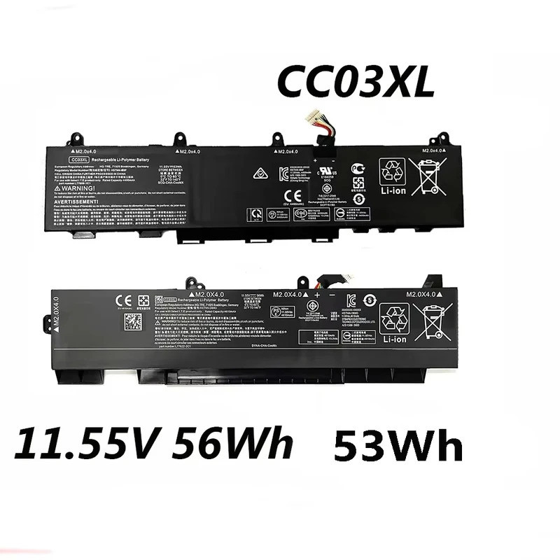 CC03XL 11.55V แบตเตอรี่แล็ปท็อปสําหรับ HP EliteBook 830 835 840 845 G7 ZBook Firefly 14 G7 G8 นิ้ว M