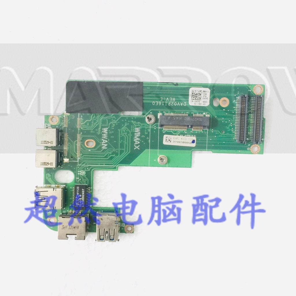 เหมาะสําหรับ Dell N4110 M411R 3450 การ์ดเสียงบอร์ด USB บอร์ดการ์ดเครือข่าย 3.0 DAV02PI16E1