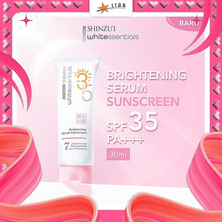 * STAR * Shinzui Whitesentials Brightening Serum Sunscreen SPF 35 PA+++ 30ml