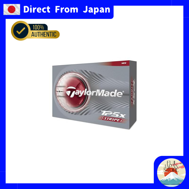 TAYLOR MADE TMJ26 TP5x Stripe JPN dz Golf Ball 2026 Model White