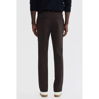 H&M(เอชแอนด์เอ็ม) กางเกงขายาวทรง Slim Fit แบบ Tailored Men Slim Fit Tailored trousers 1253395_8