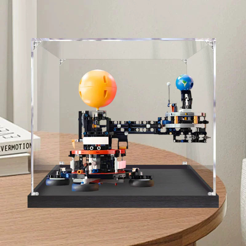 🚀 กล่องใส่เลโก้ Lego 42179 โลกและดวงใจ กล่องอะคริลิคใส ตู้โชว์โมเดลดาราศาสตร์ ใส่ Labubu Zimomo กันฝ