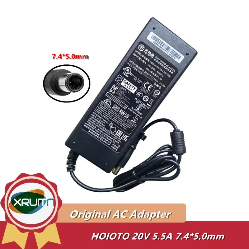 ของแท้ Hoioto ADS-110DL-19-1 200110อะแดปเตอร์ E AC สําหรับ Lacie 1/2BIG DOCK THUNDERBOLT 3 LRDMU06 แ
