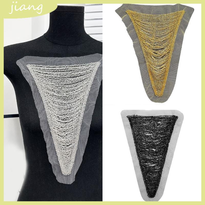 JN Layered Tassels Stage Home Curtain Fringe Headwear ตกแต่งเย็บหัตถกรรม