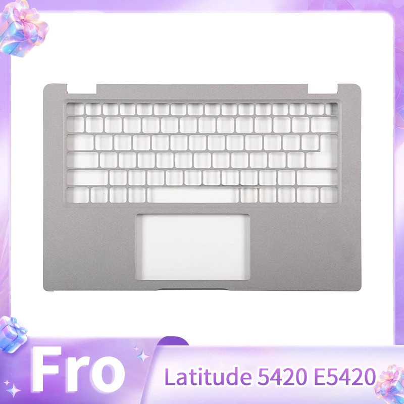 *สําหรับ Latitude 5420 E5420 Palmrest Upper Case C ฝาครอบแทนที่สีเงิน-