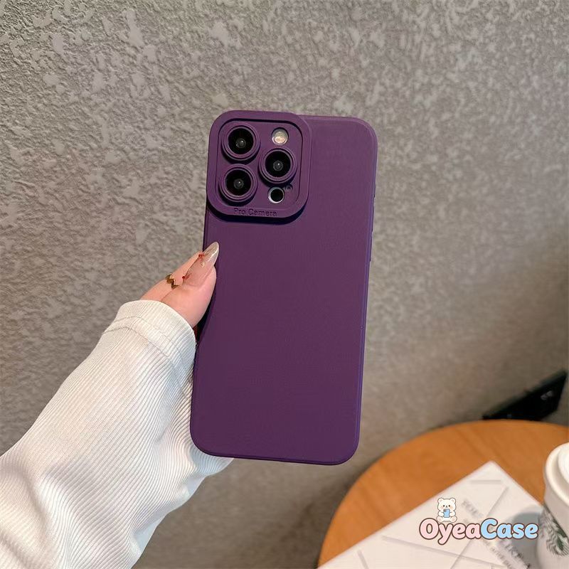 SAMSUNG สีทึบซิลิโคนเหลวปลอกบางสําหรับSamsung Galaxy J6 Plus J4 Plus J2 Prime A7 2018 A750 A91 A81 M