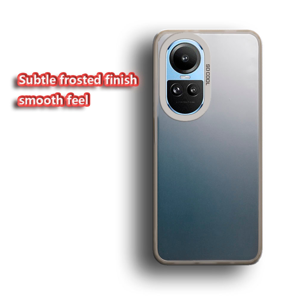 สําหรับOppo Reno10 Pro 5G Reno 10 Pro CPH2531 2525 Slim Fit Softซิลิโคนกรณีเลเซอร์เนื้อต้านเชื้อแบคทีเรียกันกระแทกNon-Yellowing