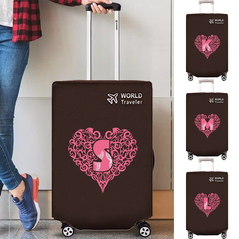 Non-woven Luggage Cover 20-30Inch  Suitcase Protector  Luggage Cover Brown Suitcase Cover