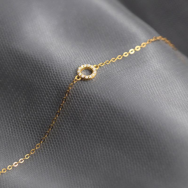 Circle of Light Bracelet สร้อยข้อมือเงินแท้ S925 [MERCELO]