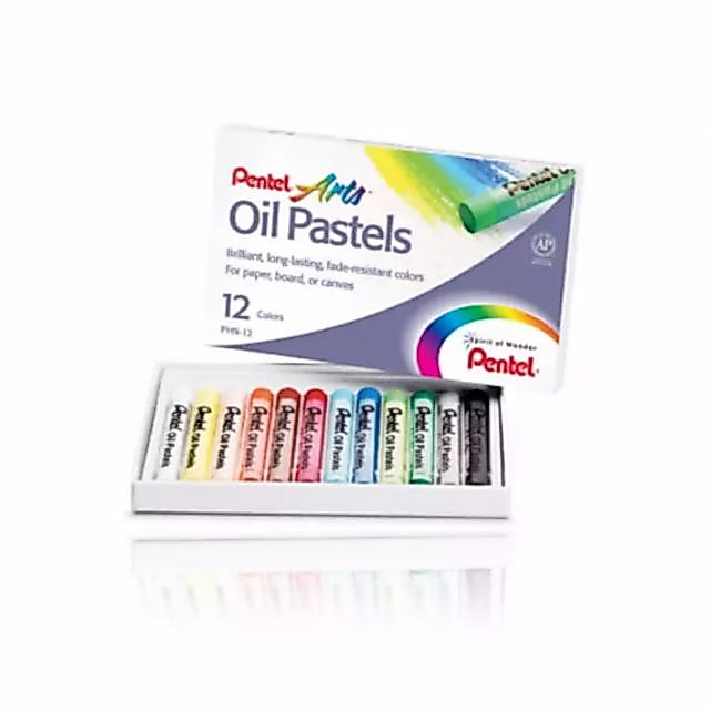 สีชอล์ค Pentel(เพ็นเทล) Pentel Arts Oil Pastels  รุ่น 16 สี
