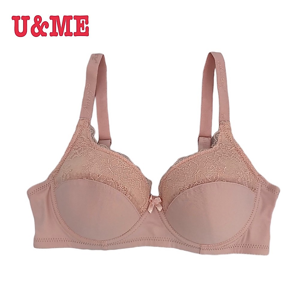 U&MEชุดชั้นใน บราAnnyมีโครง  3/4ดัพ ฟองบางเฉียบ2mm เสื้อใน@1915