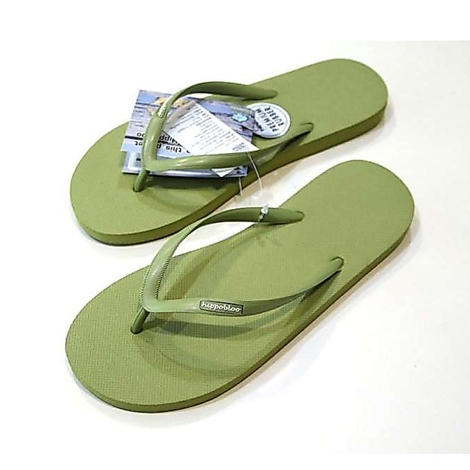 เขียว สายเล็ก รองเท้าแตะฮิปโป Green smallHippo Bloo shoe No. 36-37-38-39-40