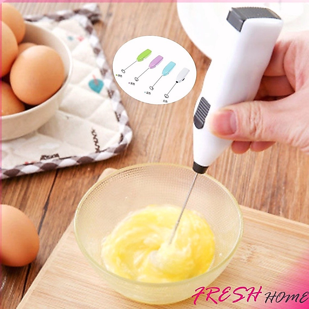 Fresh เครื่องตีฟองนมที่ ใช้ถ่าน 2AA เครื่องผสมอาหาร