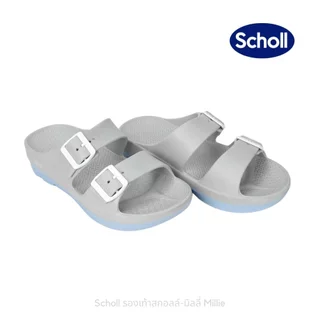 Scholl รุ่น Millie มิลลี่ 5F-2827 รองเท้าสกอลล์ของแท้ รองเท้าสุขภาพ สวมใส่สบายและทนทาน