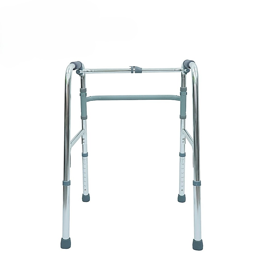 (คุณภาพสูง) Walker อลูมิเนียม ช่วยเดิน พับได้ ปรับได้ 8 ระดับ
