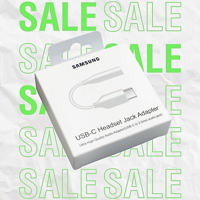 USB C to 3.5mm Headset Jack Adapter (ของแท้)