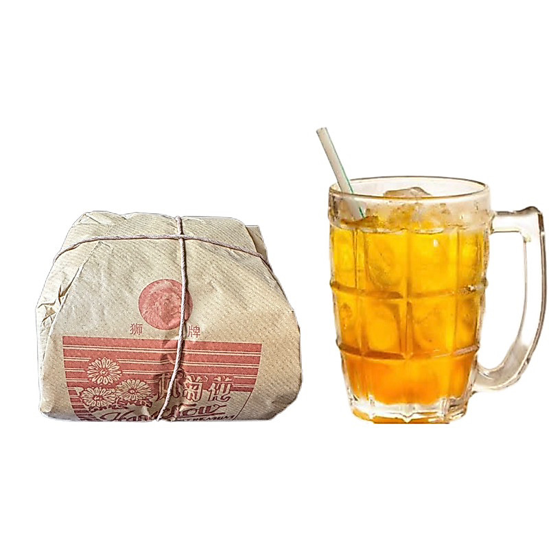 เก๊กฮวย ตราสิงโต พร้อมส่ง ( 狮牌菊花 ) ขนาด500g หลังได้รับให้ใส่ตู้เย็น ช่องธรรมดา ใส่ด้านนอกจะทำให้ชื้นได้ ชา ดอกเก๊กฮวย