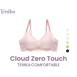 TENIKA เจลลี่บรา ชุดชั้นในผู้หญิงดันทรง ยืดหยุ่น บราไร้ขอบ braไร้ตะเข็บไม่ระคายเคืองผิว bra-077