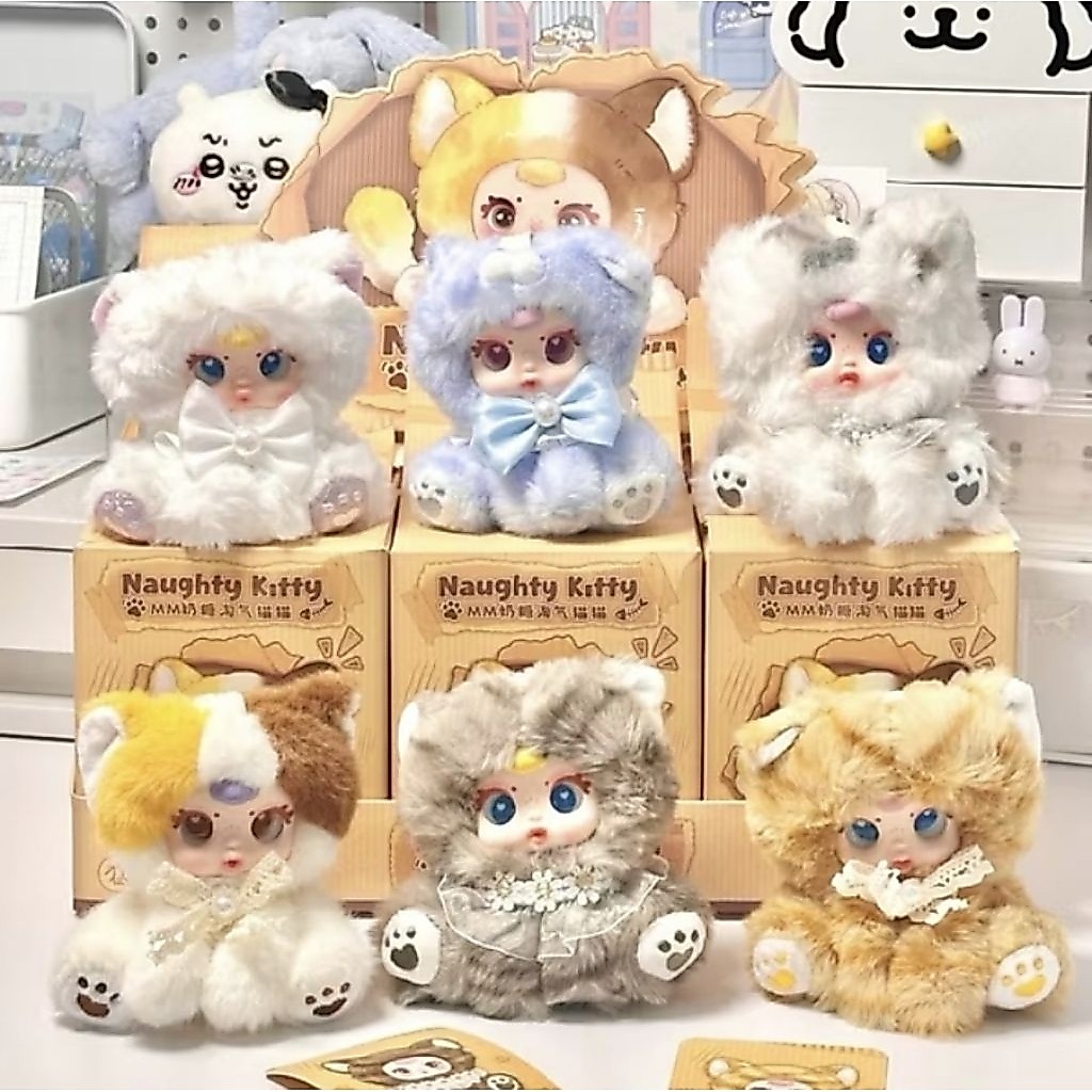 1 จุ่ม MM Milky candy แบบเต็มตัว และแบบหัว​ กล่องจุ่มตุ๊กตาพวงกุญแจ