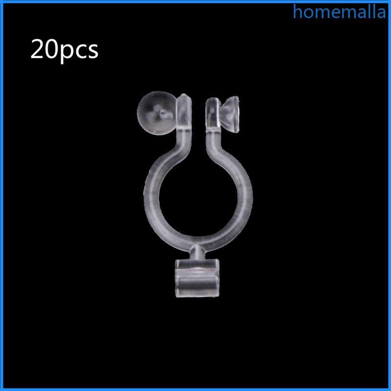 HO ใช้งานได้จริง 20x ที่มองไม่เห็น Clip-on ต่างหูแปลงพายหูเครื่องประดับตกแต่ง