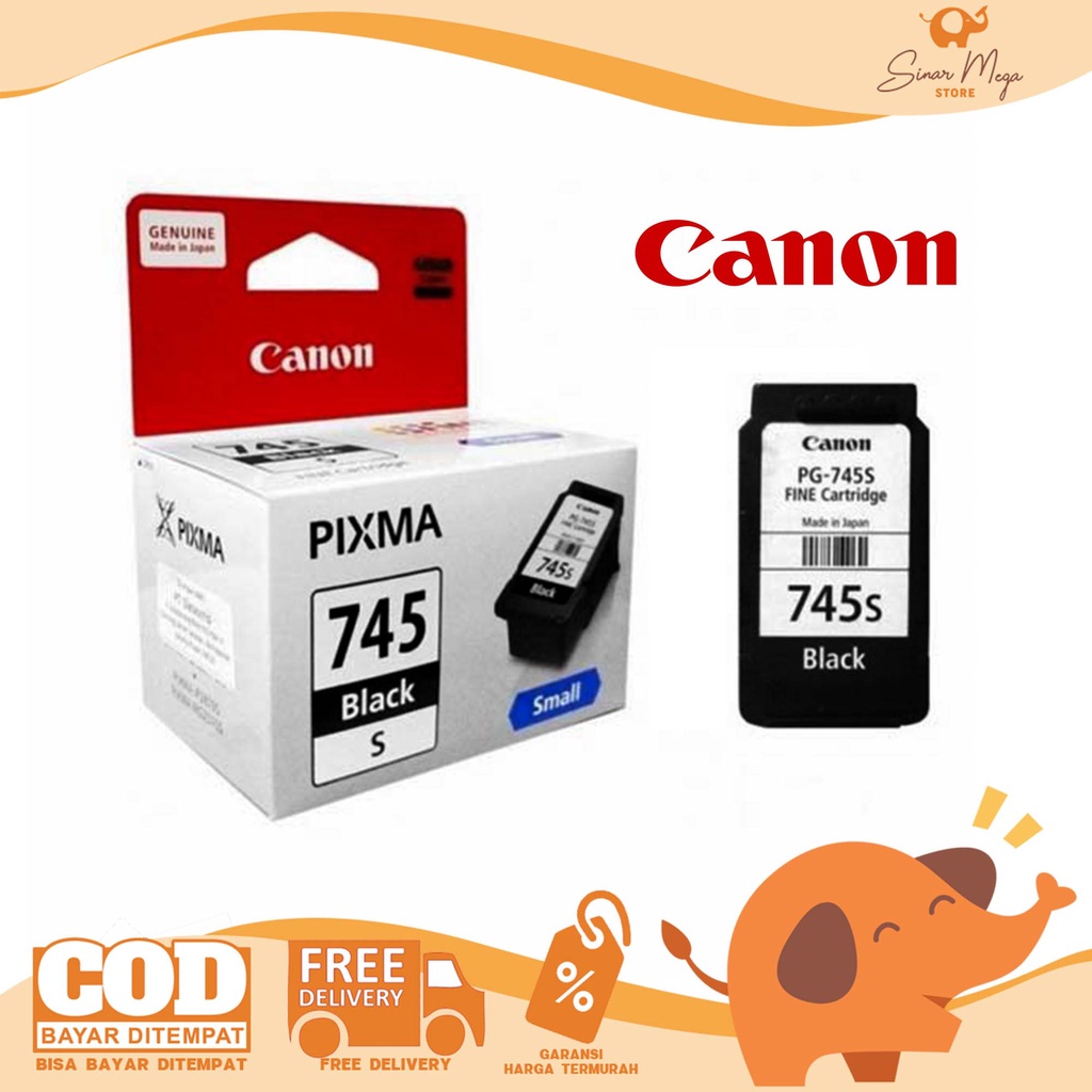 ตลับหมึก Canon PG 745 SMALL สีดํา ORIGINAL