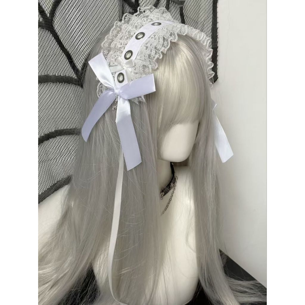 ✨ร้านแนะนํา✨1Gangster Inn Lolita Wings แถบคาดศีรษะ Gothic Dark Angel Headwear อุปกรณ์เสริมผม 6.24