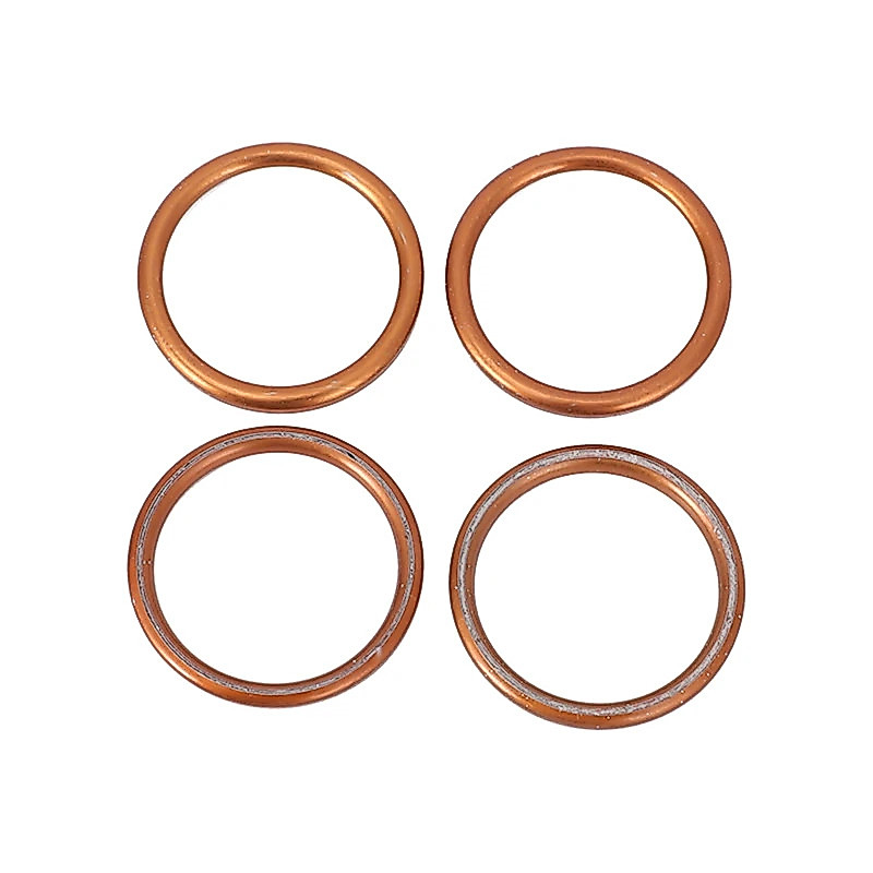 For Honda CB650 CB550 Exhaust Pipe Gaskets CBR600 CBR650 VF750C VF1000 18291-MN4-920 18212-634-010