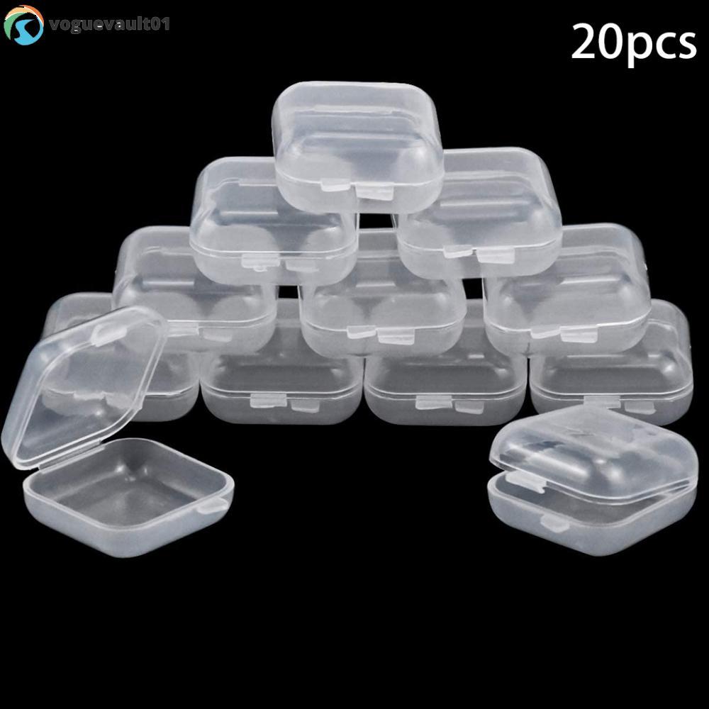 Storage Box Earplug Fishing Gear Medicines Multifunctional 20Pcs Beads