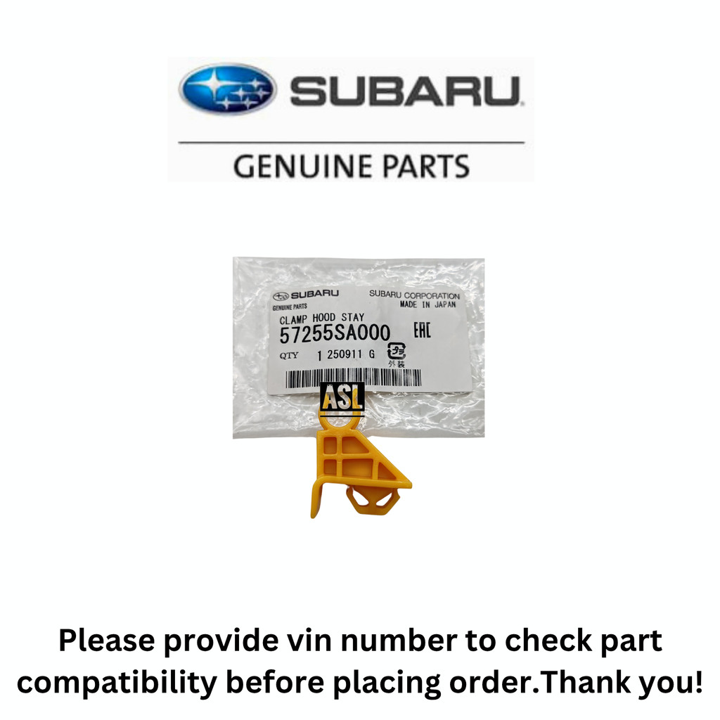 57255SA000 Subaru Hood Stay Holder Forester SG5 SG9 SG9L Clamp