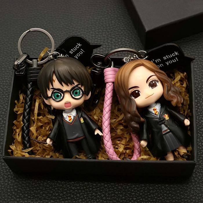 Harry Potter Magician Herron Keychain Pendant Bag Hanging Ornament Keychain Doll Pendant Model omnx
