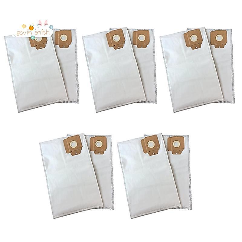 [Promote G]10 ชิ้นเครื่องดูดฝุ่นสําหรับ CV30/1 CV38/1 CV48/2 NSS ผ้าสังเคราะห์ถุงกรองอะไหล่