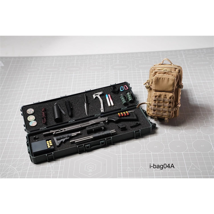 [Boutique] Ready Stock i-bag 1/6 i-b04 Military Patrol Molle Assault bag Tactical Chest bag Set