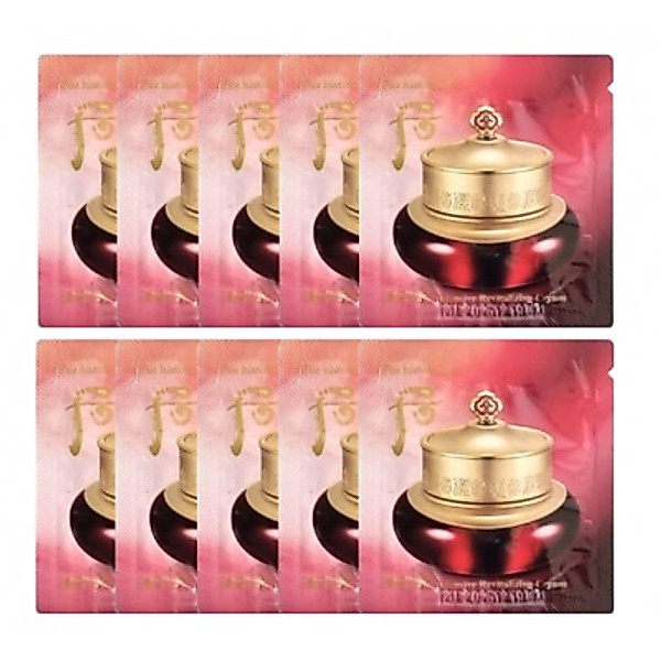 (🌼แท้ / พร้อมส่ง🌼) The Whoo Jinyulhyang Intensive Revitalizing Cream 1 ml.