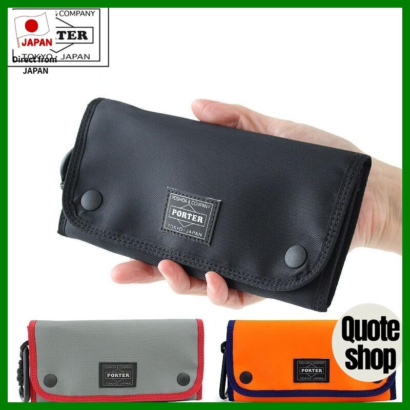 กระเป๋าสตางค์ยาว Porter Compart รุ่น 538-16170 - กระเป๋าสตางค์ยาวสำหรับผู้ชายจาก Yoshida & Co.[direc