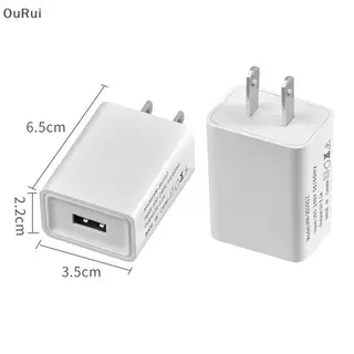 [B&C] หัวชาร์จ USB 5V 1A/2A ที่ชาร์จอเนกประสงค์แบบพกพา USA ที่ชาร์จโทรศัพท์มือถือมัลติฟังก์ชั่น อะแดปเตอร์ไฟ เหมาะสําหรับการจโทรศัพท์มือถือ {th}