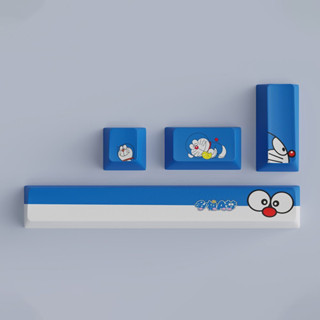 โดราเอมอนโรงงานเดิมความสูงปุ่มกดสีฟ้าไขมันน่ารักการ์ตูนแป้นพ…