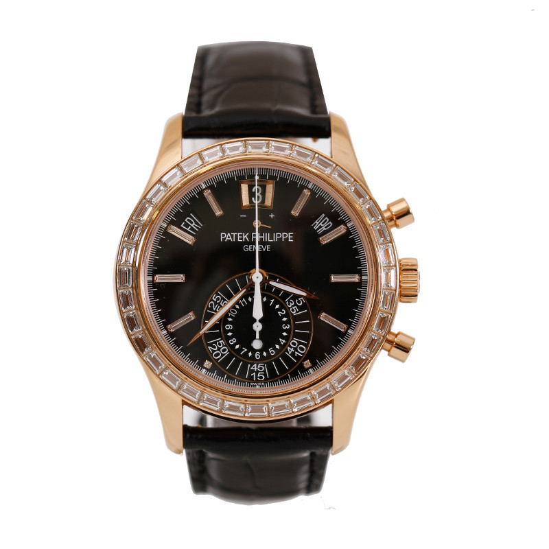 Patek Philippe PP Philippe 5961R นาฬิกาผู้ชาย Rose Gold Automatic Mechanical Swiss Clock นาฬิกาที่มี