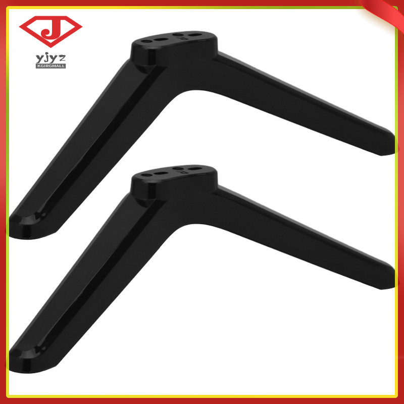 1 คู่ Universal TV Stand ขาสําหรับทีวีจอแบน 32in 40in 43in 48in 49in 50in TV แท่นเท้าพร้อมสกรู ขาตั้