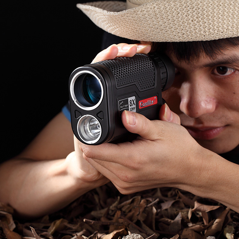 High Power High-End Outdoor8cc Night Vision Monocular HD Non-Red Telescope Concert Flashlight Portab