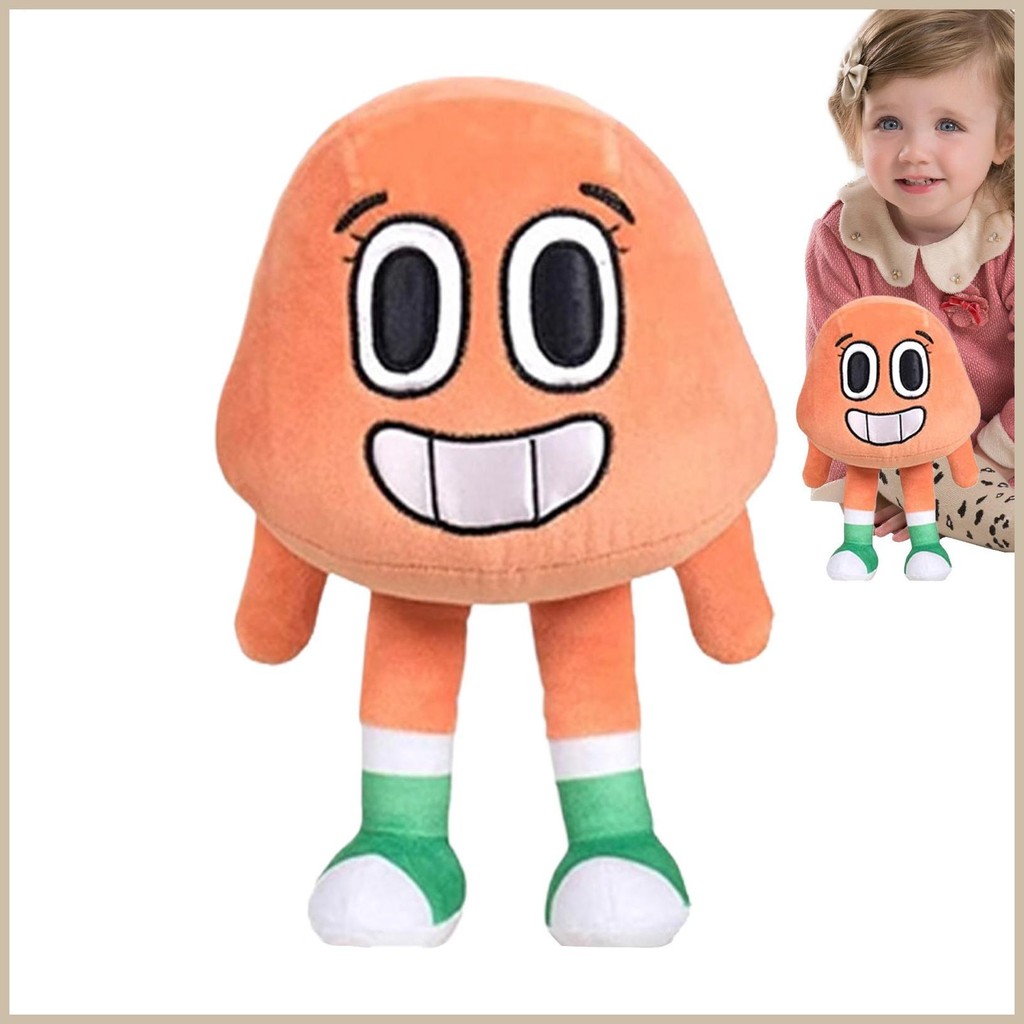 สําหรับโลกที่น่าตื่นตาตื่นใจของ Gumball ตุ๊กตารูปตุ๊กตาเด็กน่ารักตุ๊กตาอะนิเมะตัวอักษร Figurine น่าร