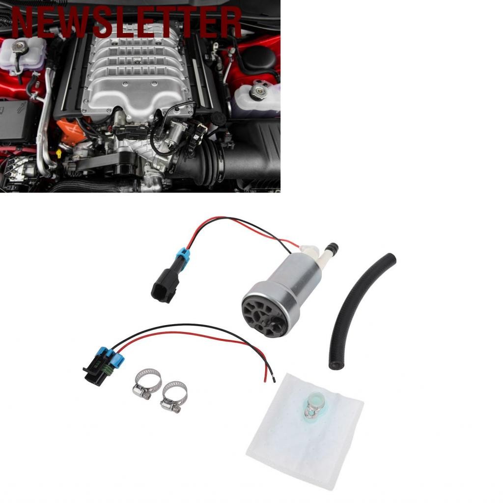 Newsletter ปั๊มเชื้อเพลิง Intank ประสิทธิภาพสูง F90000285 Noise Dual Channel สำหรับ 525Lph E85 ชุดซ่