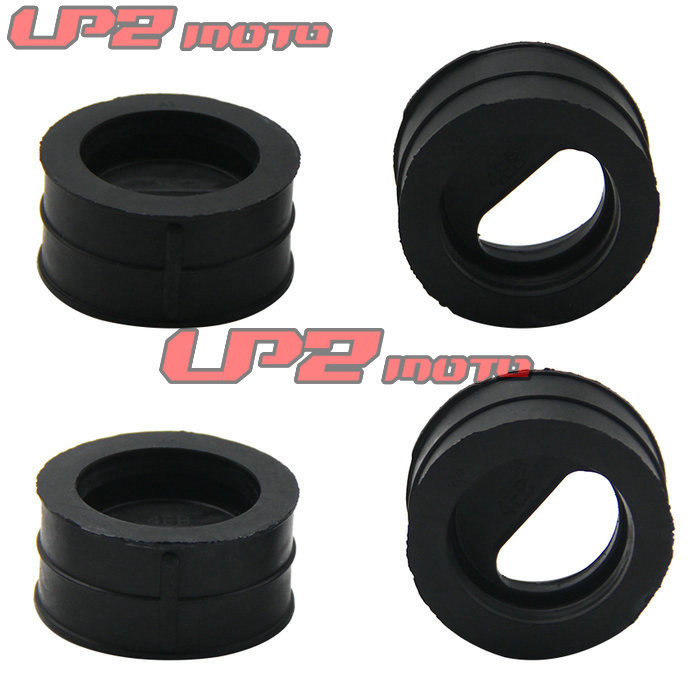 ส่งต่อ★เหมาะสําหรับ Yamaha XJ400 XJ600N XJ600S คาร์บูเรเตอร์ Air Inlet Manifold อินเทอร์เฟซยาง Joint