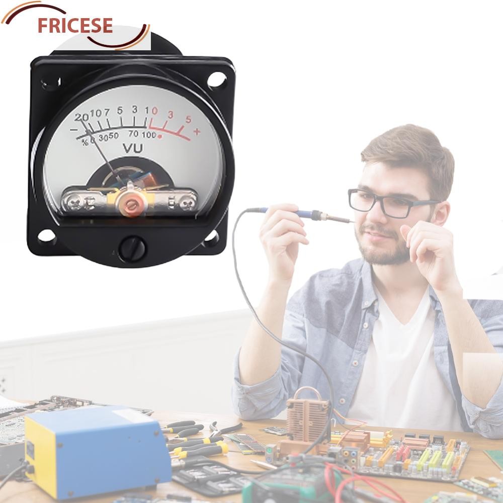 6V-12V แผง VU Meter Warm Back Light การบันทึก VU แผงเมตร VU เมตรระดับเสียง Amp Meter [Fricese.th]