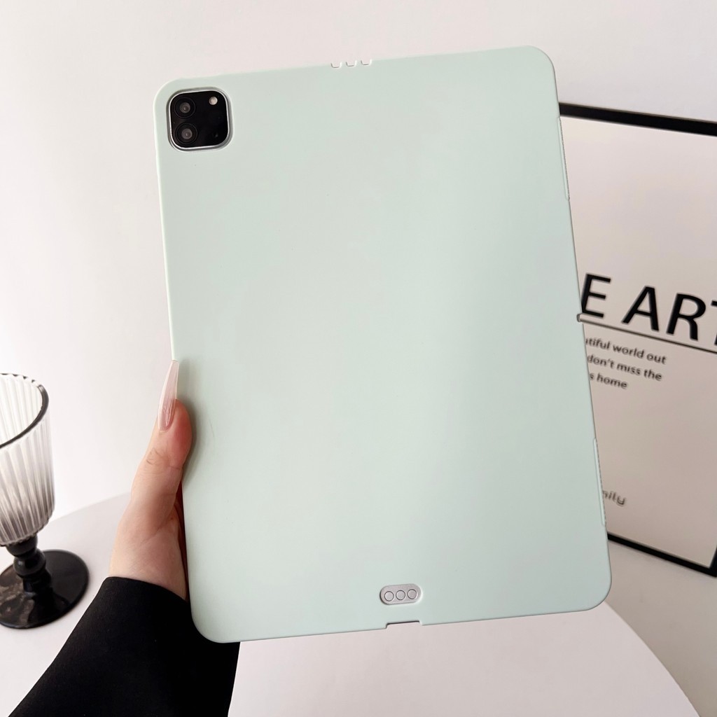 สําหรับ Apple iPad Pro 9.7 2016 2017 2018 Air 9.7 Air2 iPad 5 6 9.7 นิ้ว A1566,A1567 A1474 คุณภาพสูง Soft TPU กันกระแทก Anti-Drop ฝาครอบกรณี