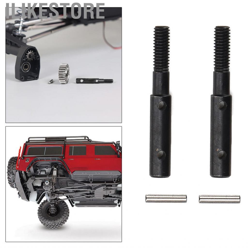 Ilikestore VGEBY 2 ชิ้นหน้าพอร์ทัลด้านหลังเพลาพอร์ทัลเหมาะสำหรับ SCX10 III AX103007 1/10 RC Crawler 